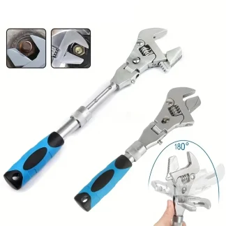 Rotating Adjustable Ratchet Wrech